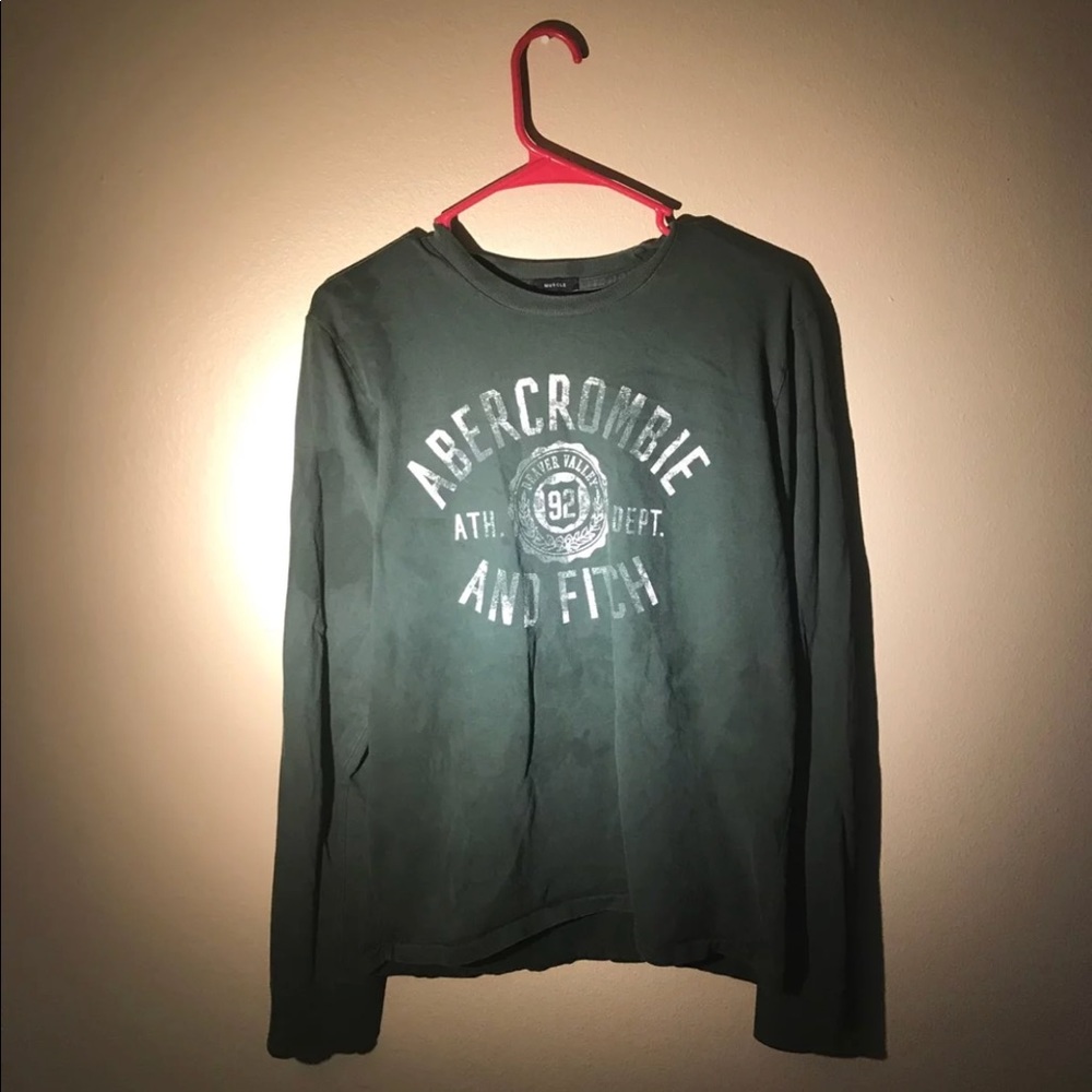 Green Abercrombie and Fitch long sleeve